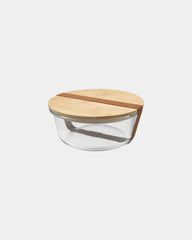 Saladier en verre borosilicate 750 ml à personnaliser - Naturel