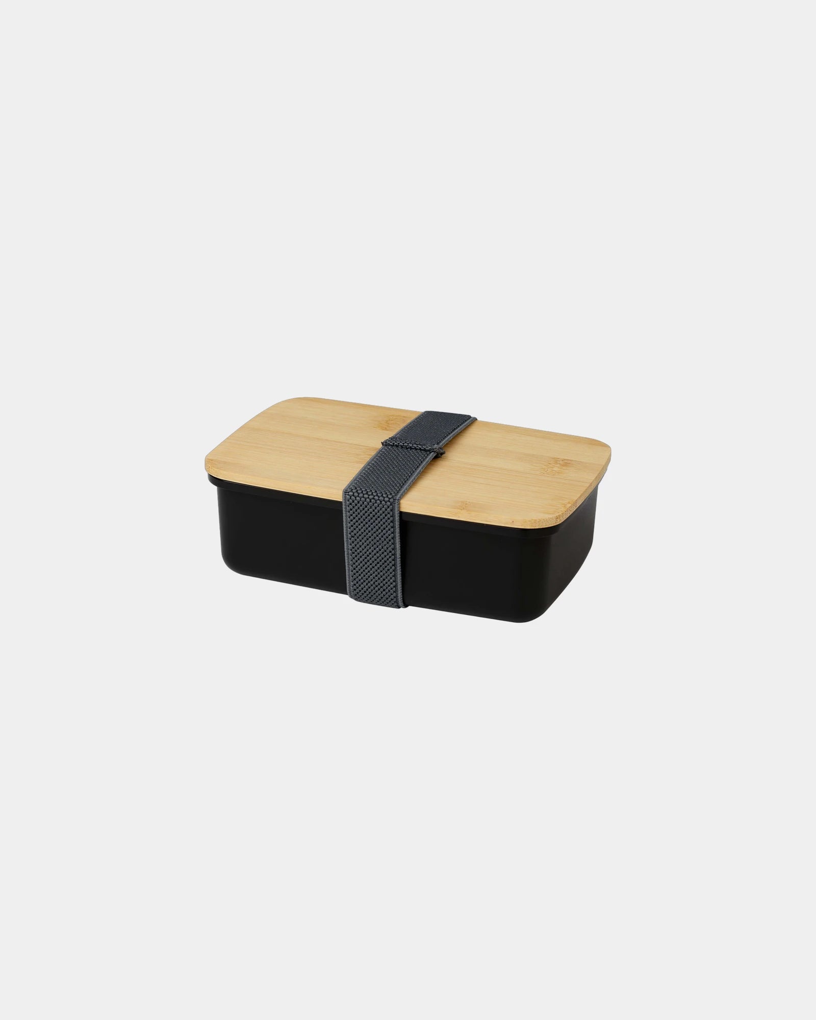 Boîte repas plastique recyclé 500 ml à personnaliser - Noir