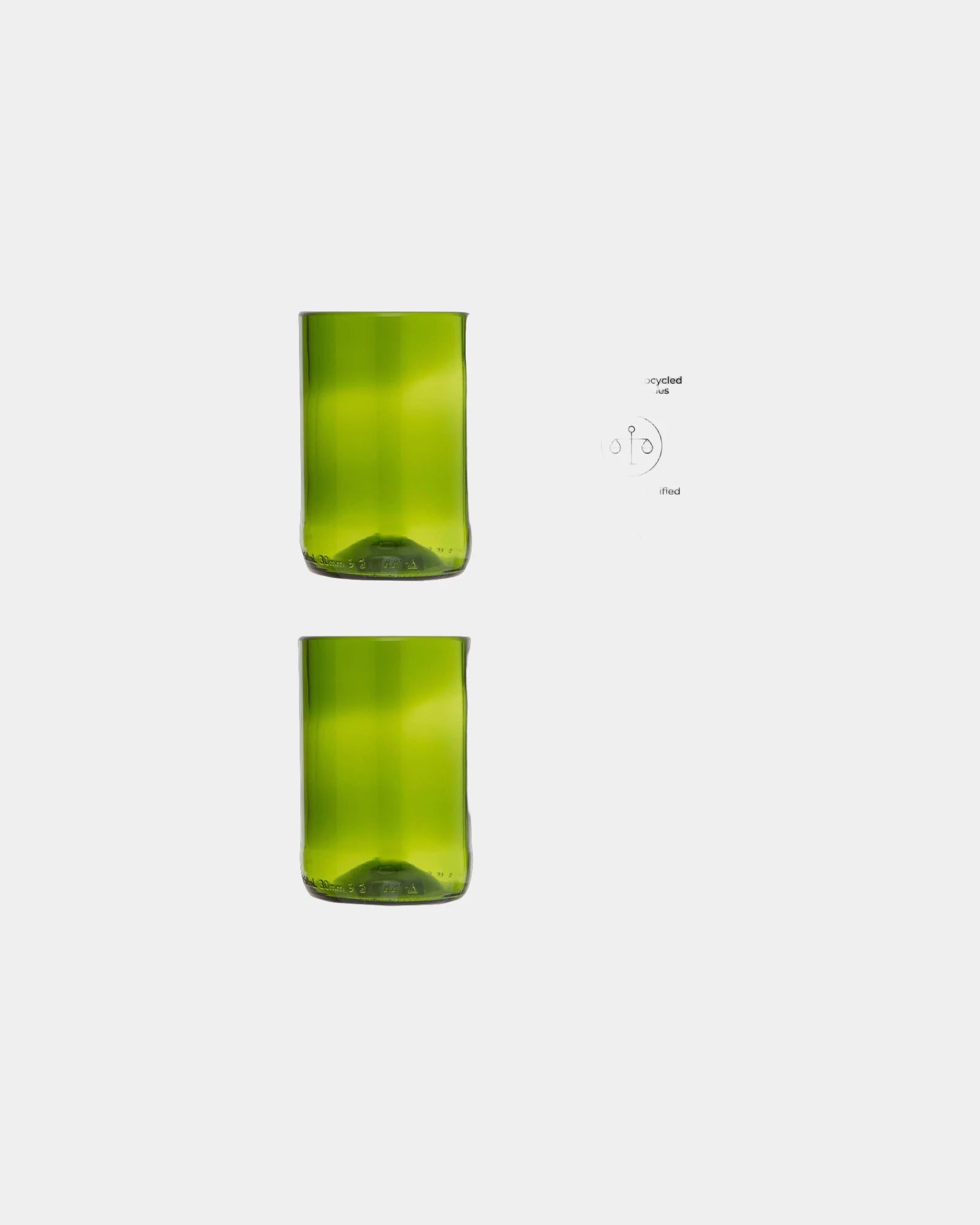 Verres recyclés Originalhome 280 ml à personnaliser - 1