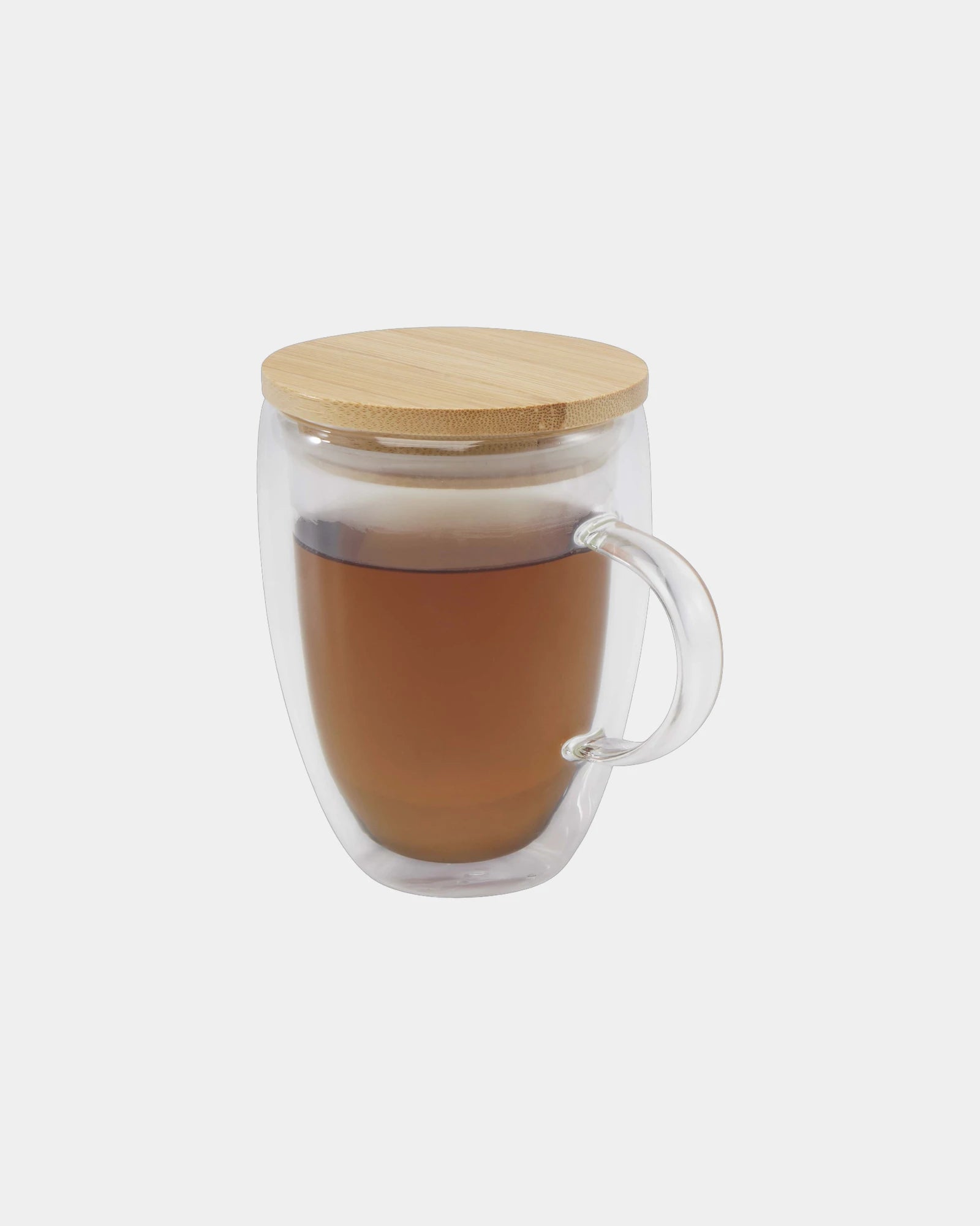 Tasse en verre isotherme 350ml à personnaliser - Translucide