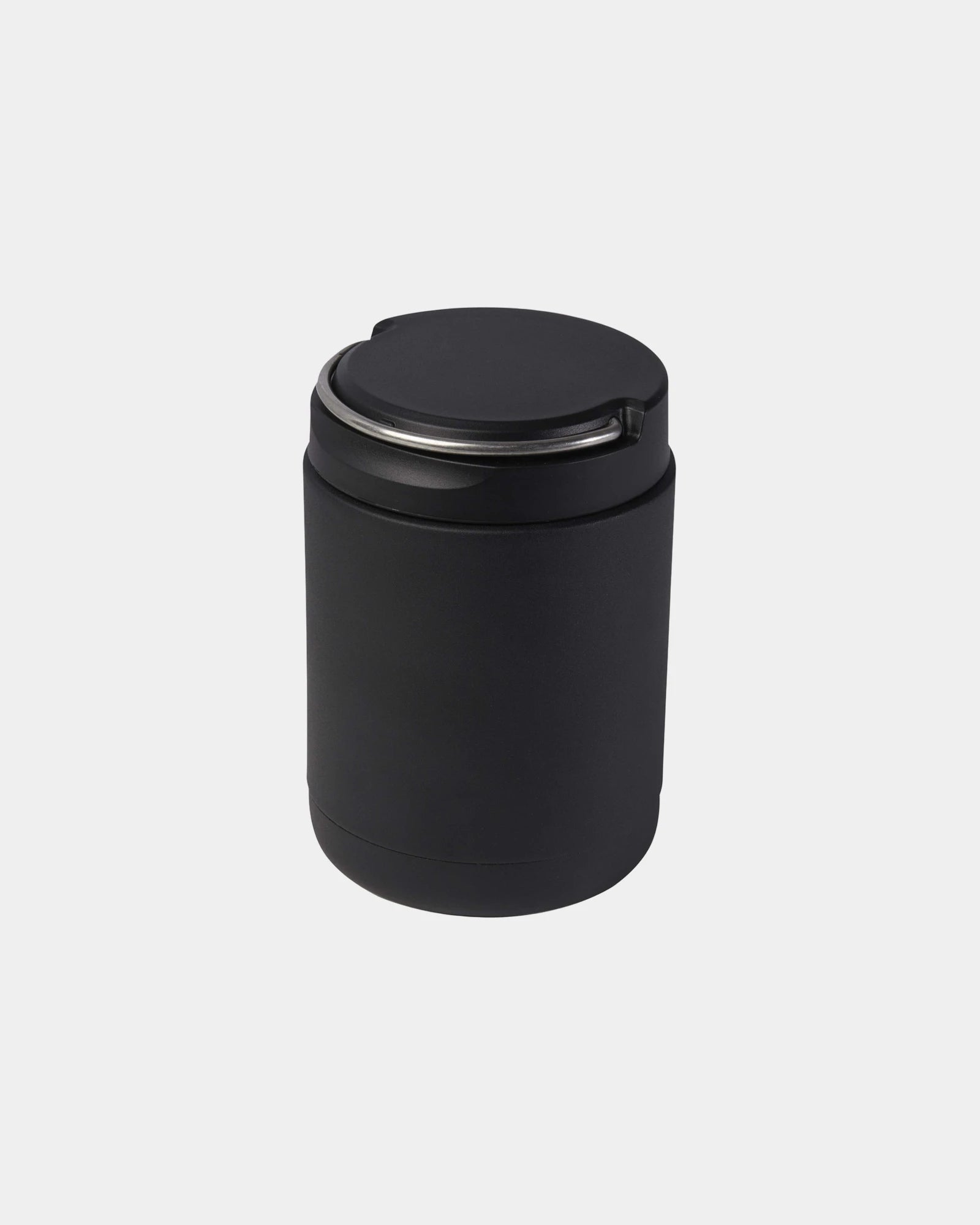 Boîte-repas acier inoxydable recyclé 500 ml à personnaliser - Noir