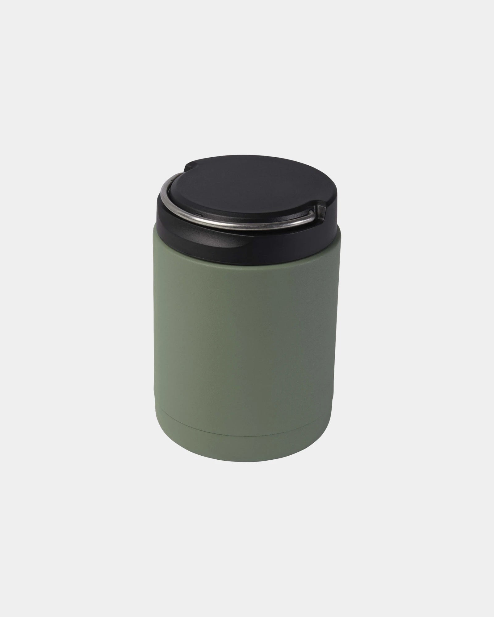 Boîte-repas acier inoxydable recyclé 500 ml à personnaliser - Vert Bruyère