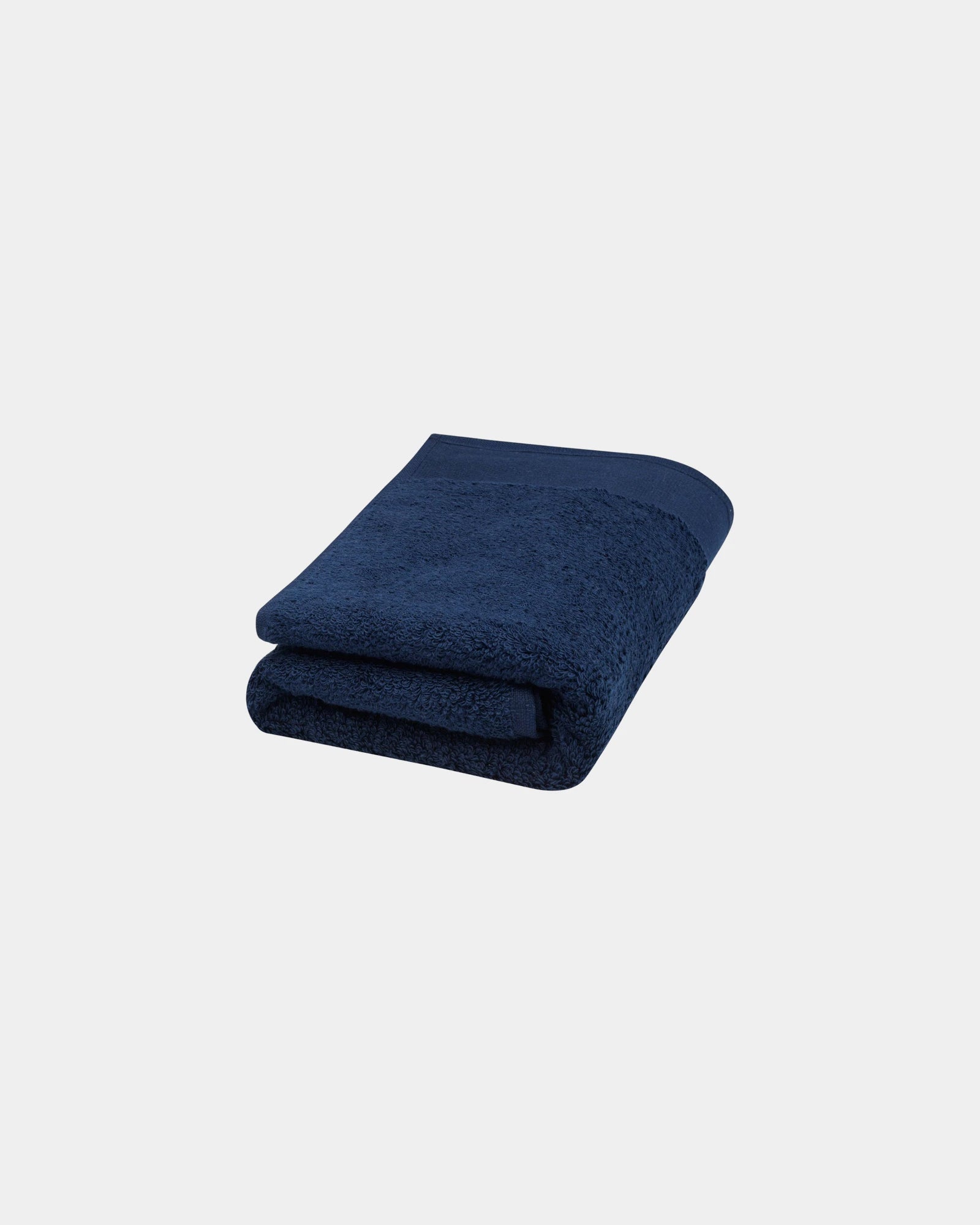 Serviette coton 550 g/m² 50x100 cm à personnaliser - Marine