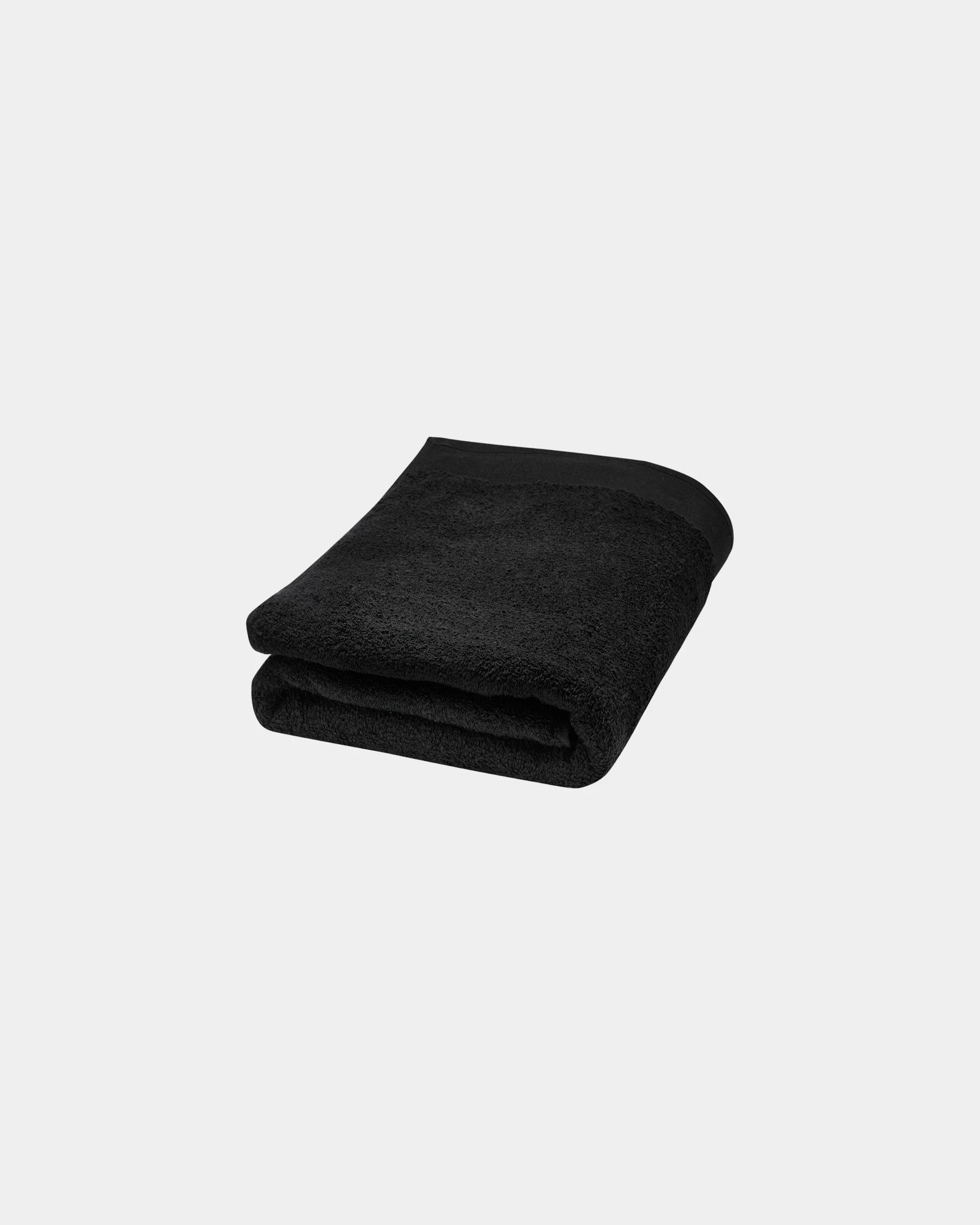 Serviette coton 550 g/m² 70x140 cm à personnaliser - Noir
