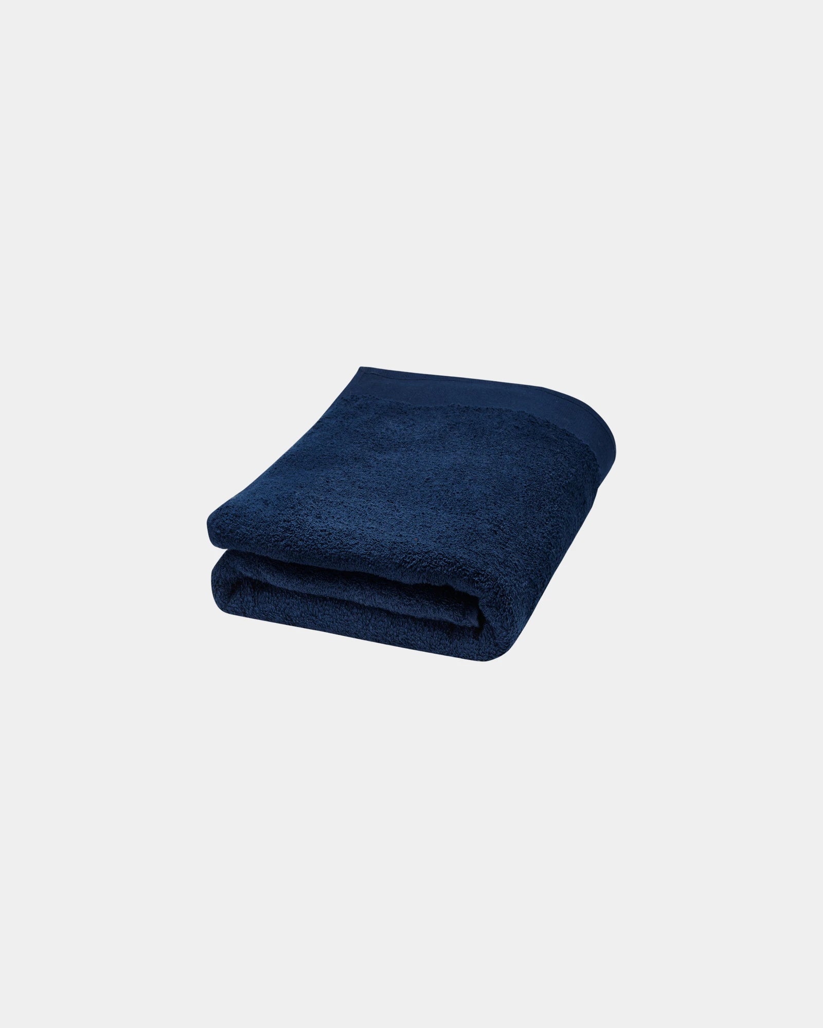 Serviette coton 550 g/m² 70x140 cm à personnaliser - Marine