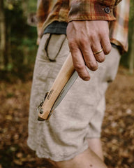 Couteau scie acier carbone Opinel N°18 à personnaliser - 5
