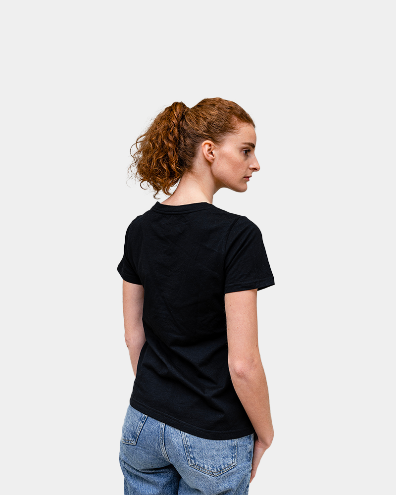T-shirt femme col V Made in France à personnaliser - 6