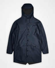 Veste imperméable unisexe Rains Long Jacket à personnaliser - Navy