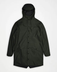 Veste imperméable unisexe Rains Long Jacket à personnaliser - Green