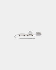 Câble de charge USB-C aluminium Zens Pro 3 à personnaliser - Blanc