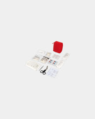 Kit de premiers secours nylon 59 pièces à personnaliser - Rouge