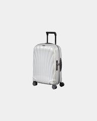 Valise rigide 55 cm Samsonite C-LITE à personnaliser - Blanc