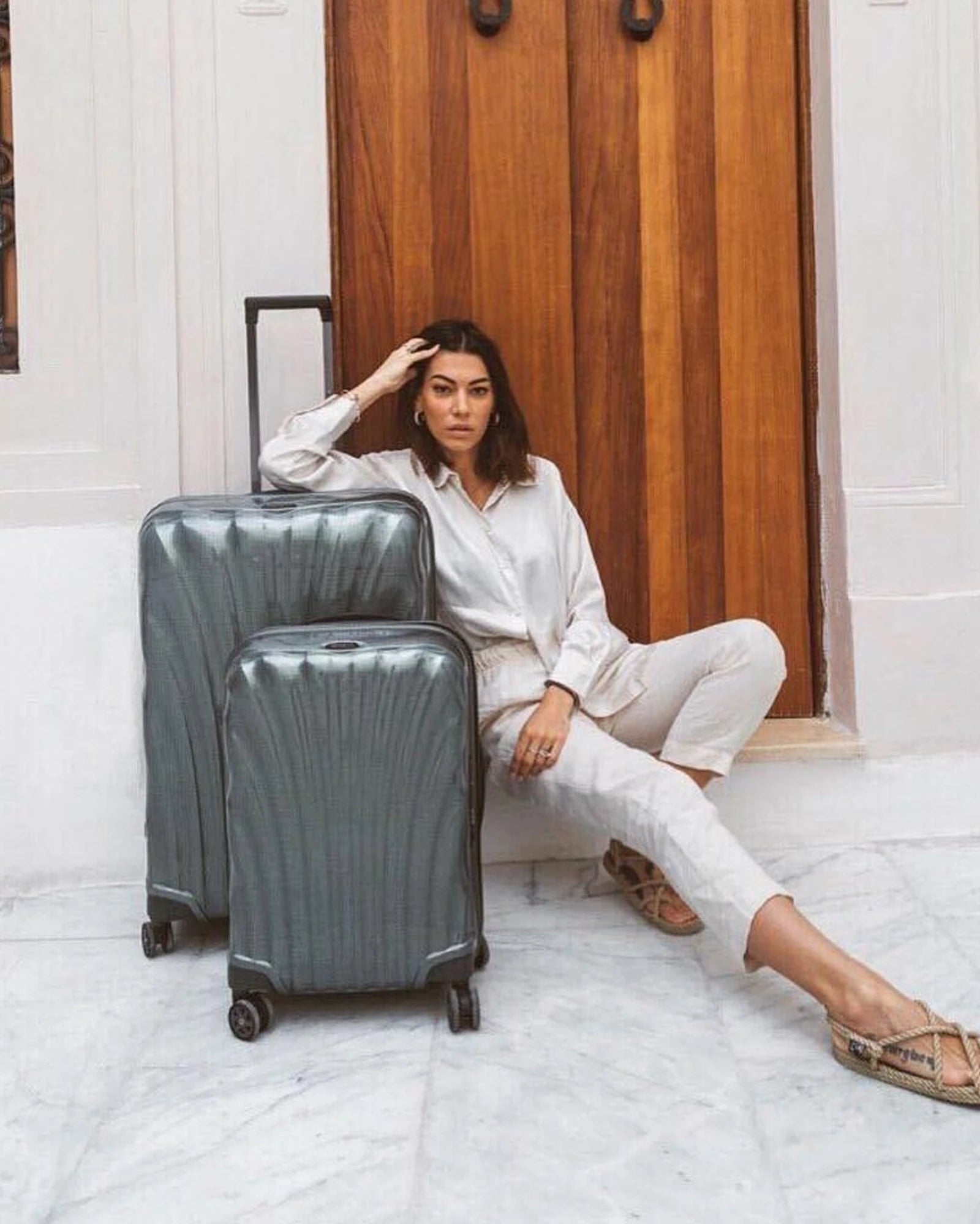 Valise rigide 55 cm Samsonite C-LITE à personnaliser - 16