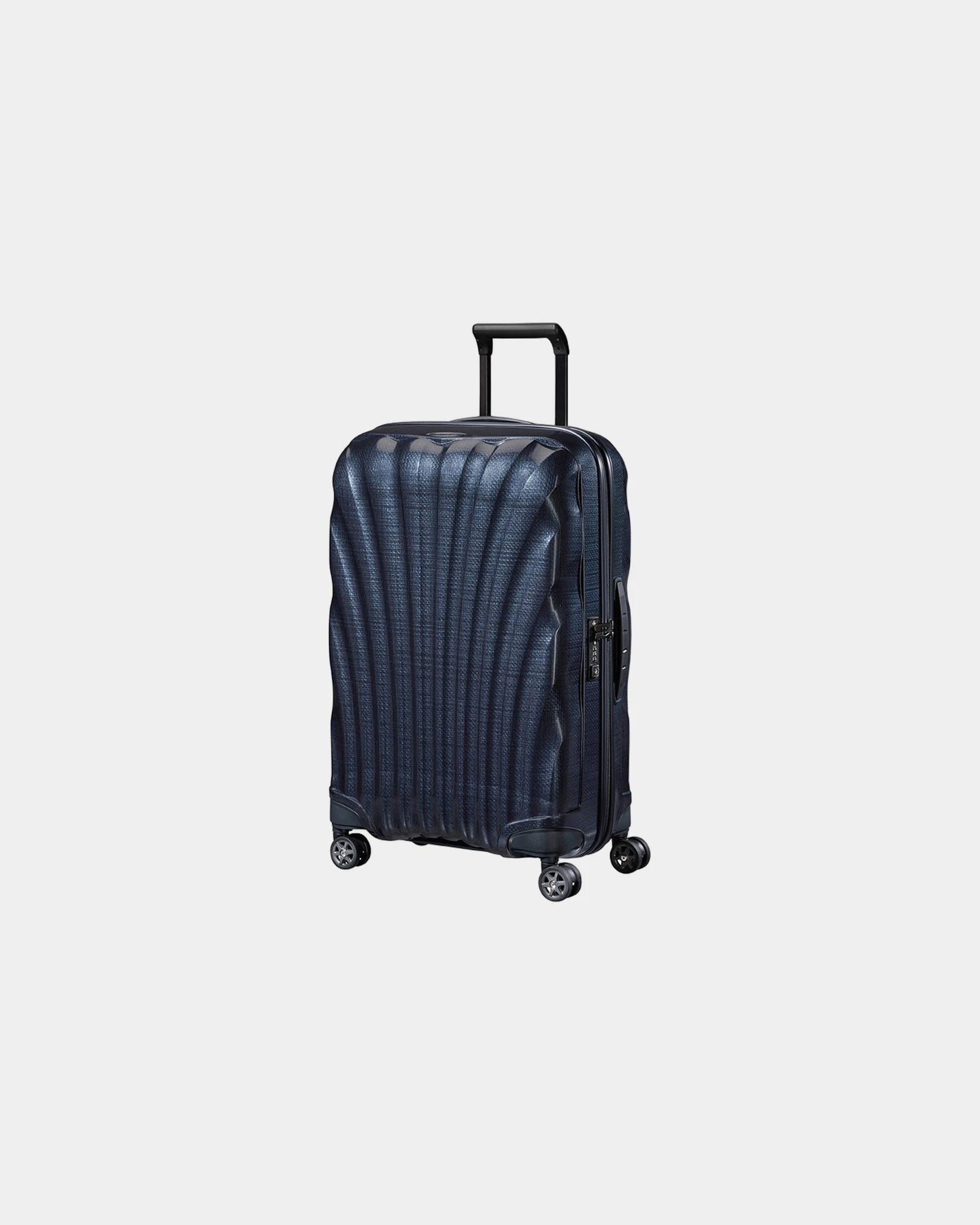 Valise rigide 86 cm Samsonite C-LITE à personnaliser - Bleu
