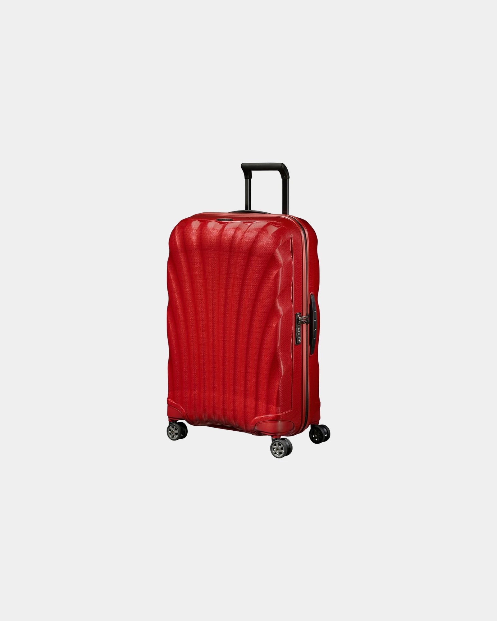 Valise rigide 86 cm Samsonite C-LITE à personnaliser - Rouge