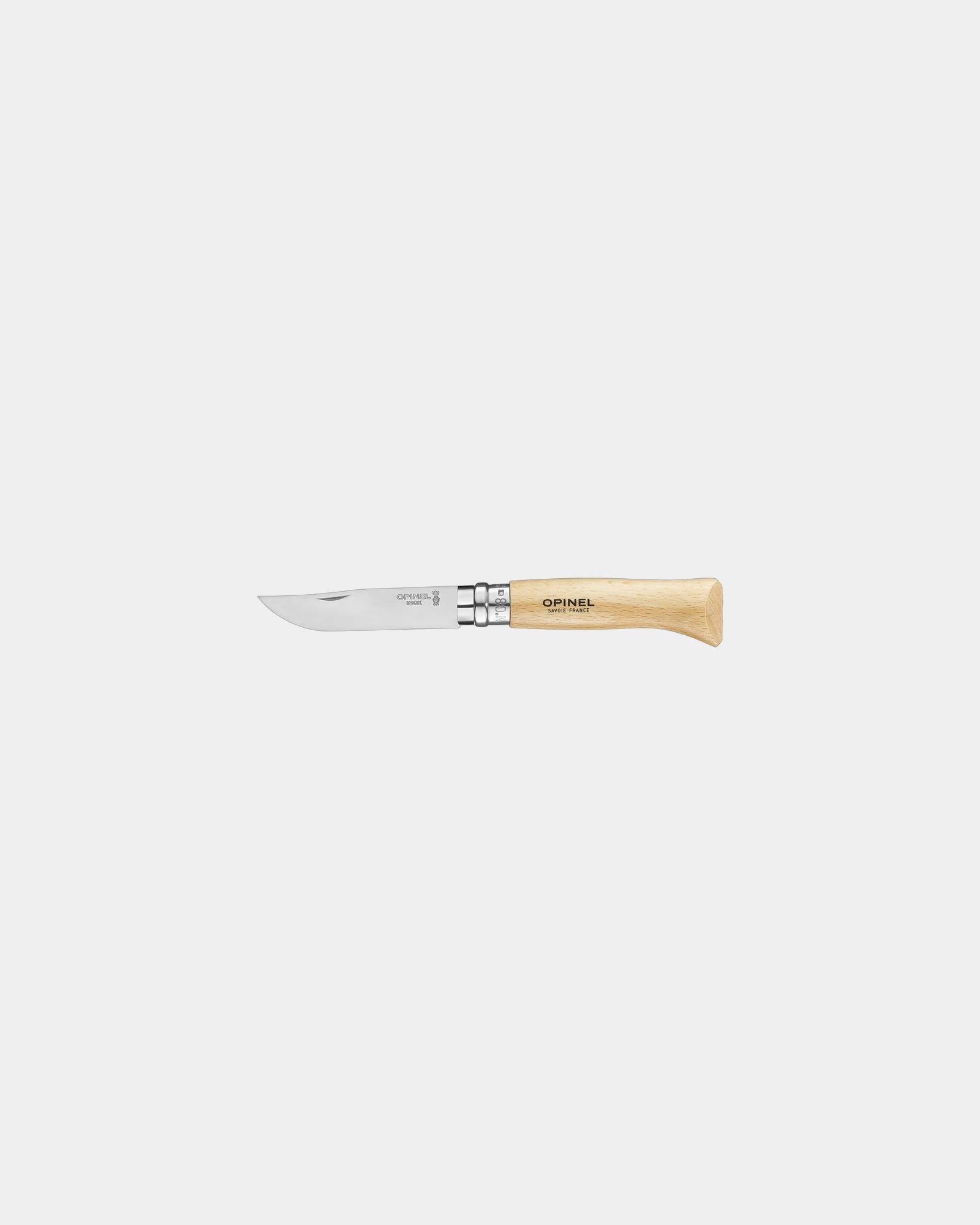 Couteau inox Opinel N°08 à personnaliser - Beige