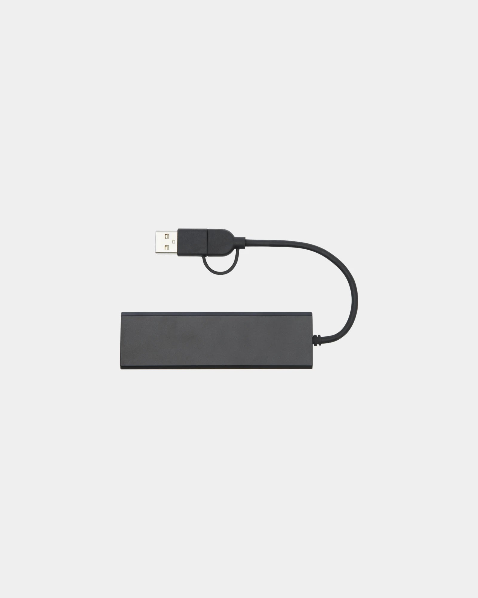 Concentrateur USB 2.0 aluminium recyclé à personnaliser - 1