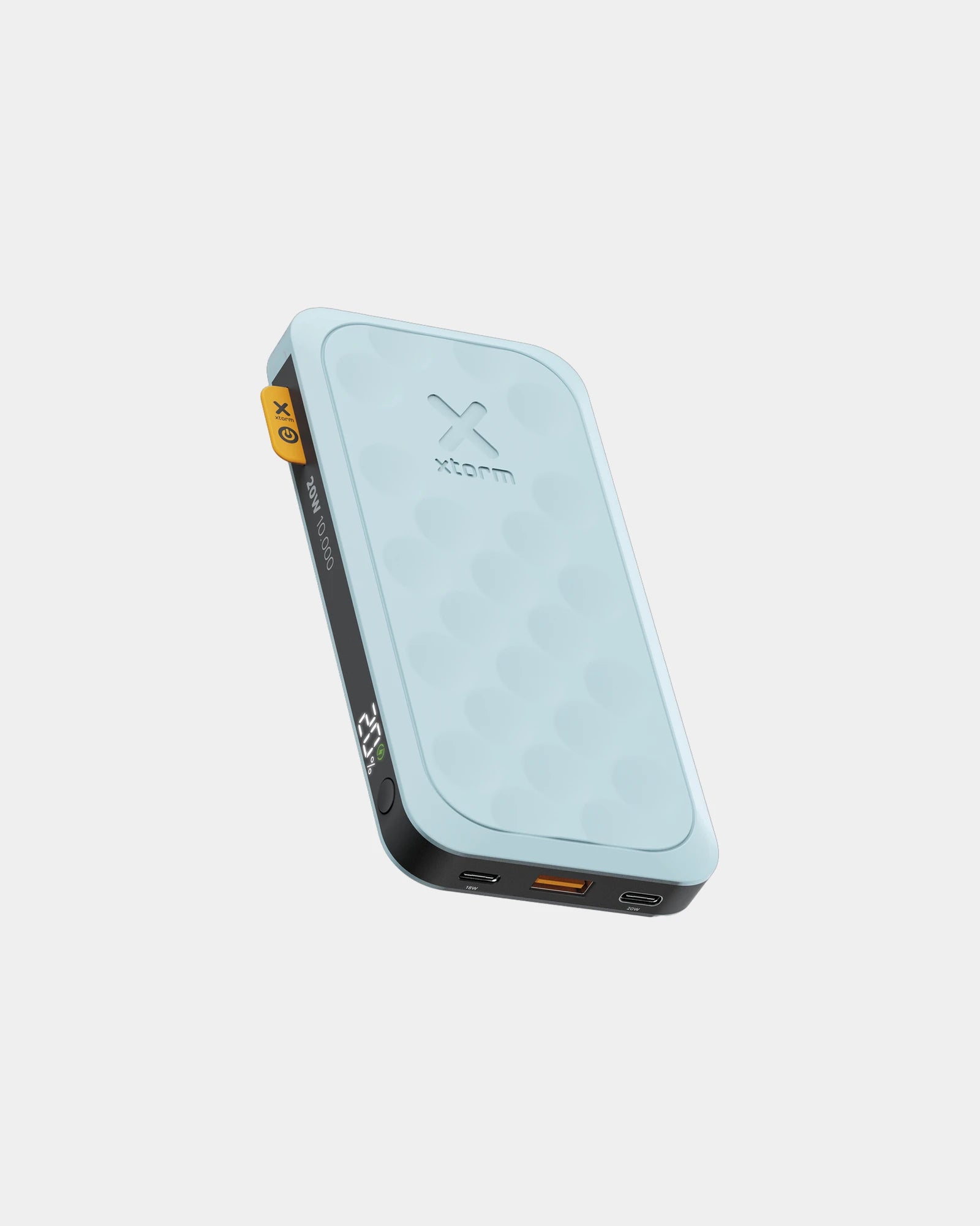 Batterie de secours personnalisable 10 000 mAh - Bleu Aqua