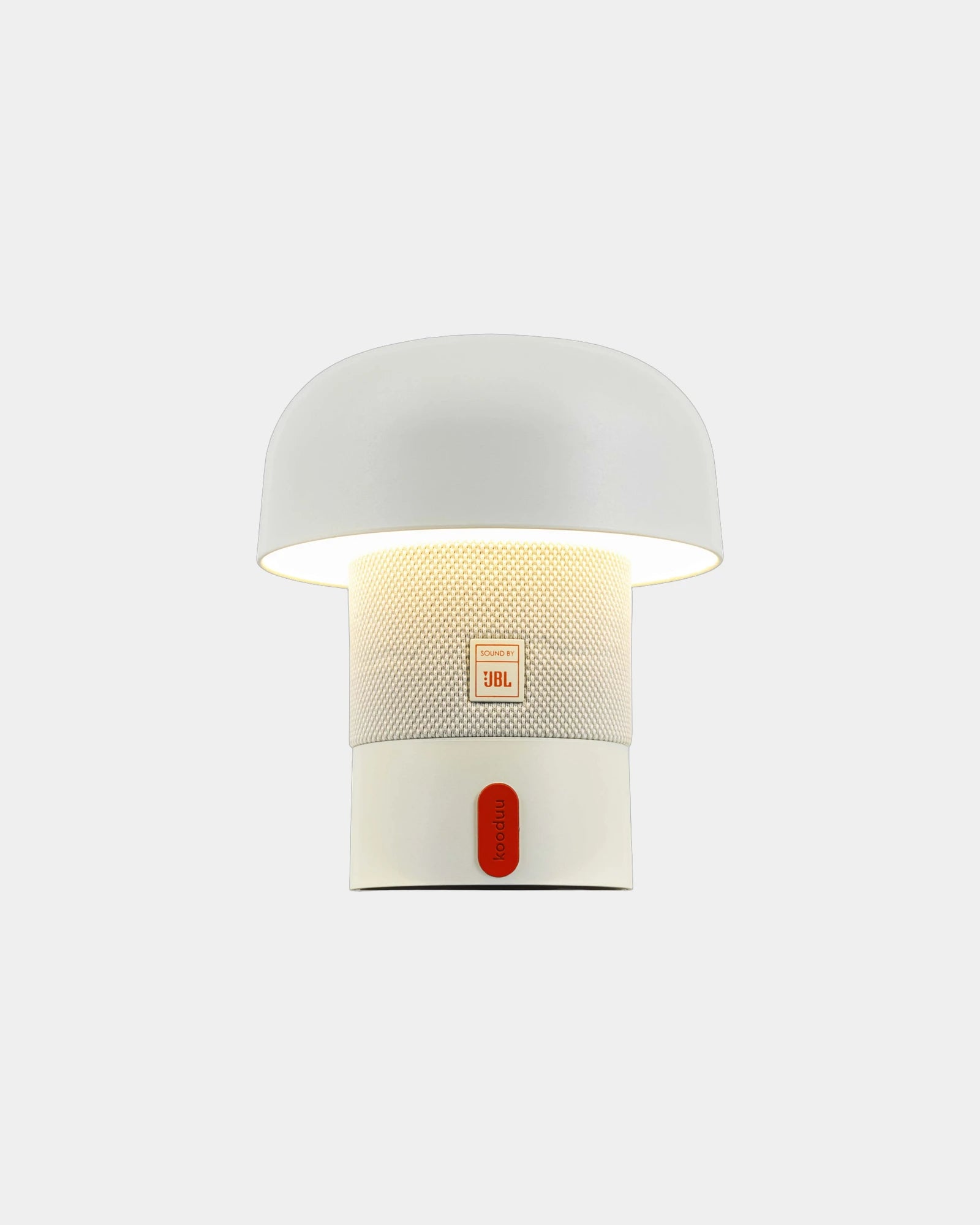 Enceinte et lampe Kooduu Sensa Play Mini personnalisable - Blanc