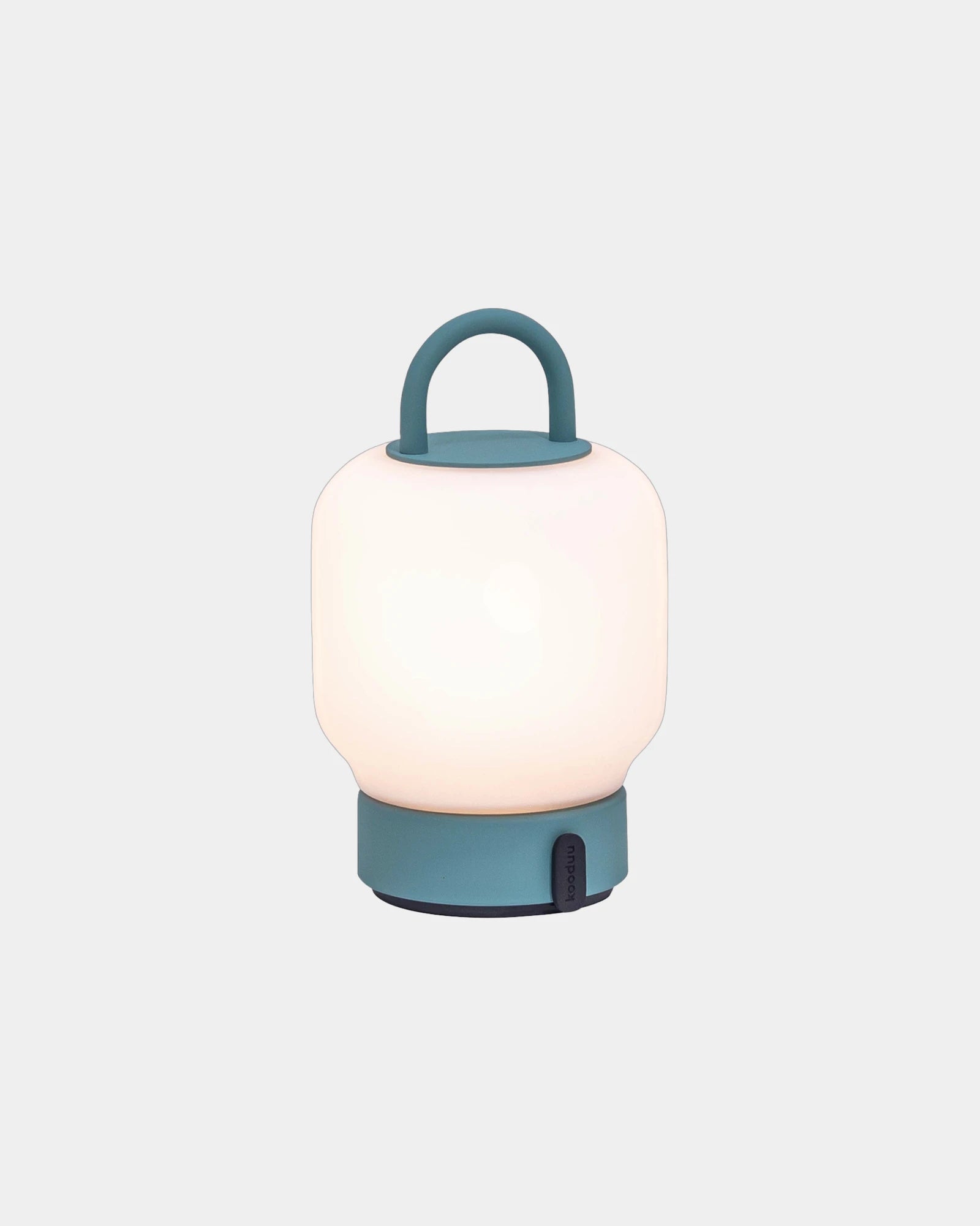 Lampe portable acier Kooduu Loome à personnaliser - Turquoise