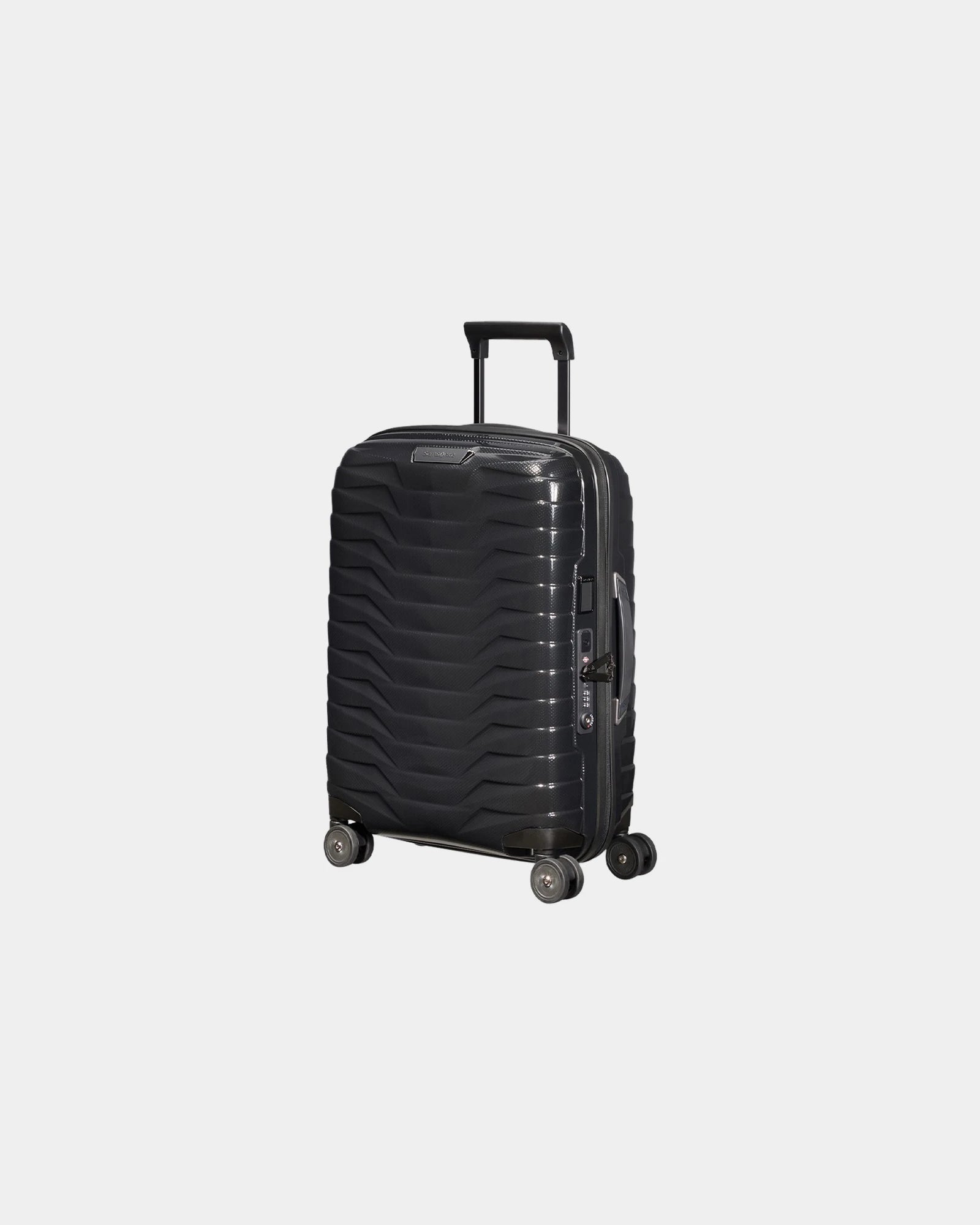 Valise rigide 55 cm Samsonite Proxis à personnaliser - Noir