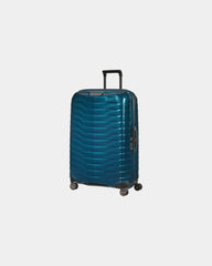 Valise rigide 75 cm Samsonite Proxis à personnaliser - Bleu Métallisé