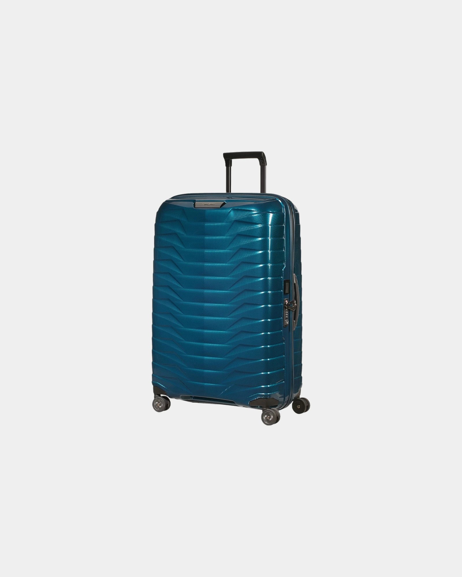 Valise 81 cm Samsonite Proxis à personnaliser - Bleu Métallisé
