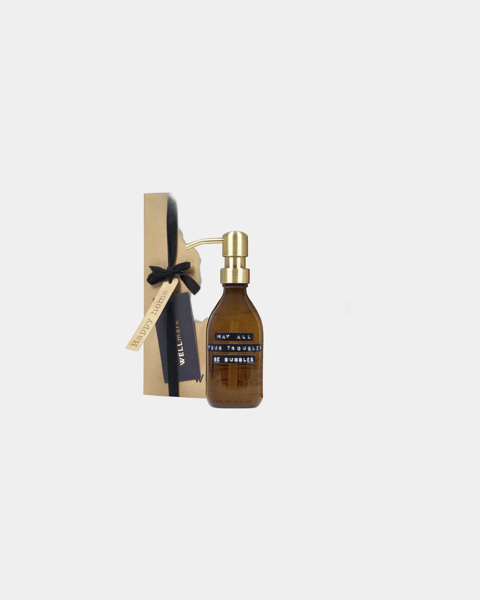 Coffret cadeau savon et serviette en coton organique à personnaliser - Ambre Chiné