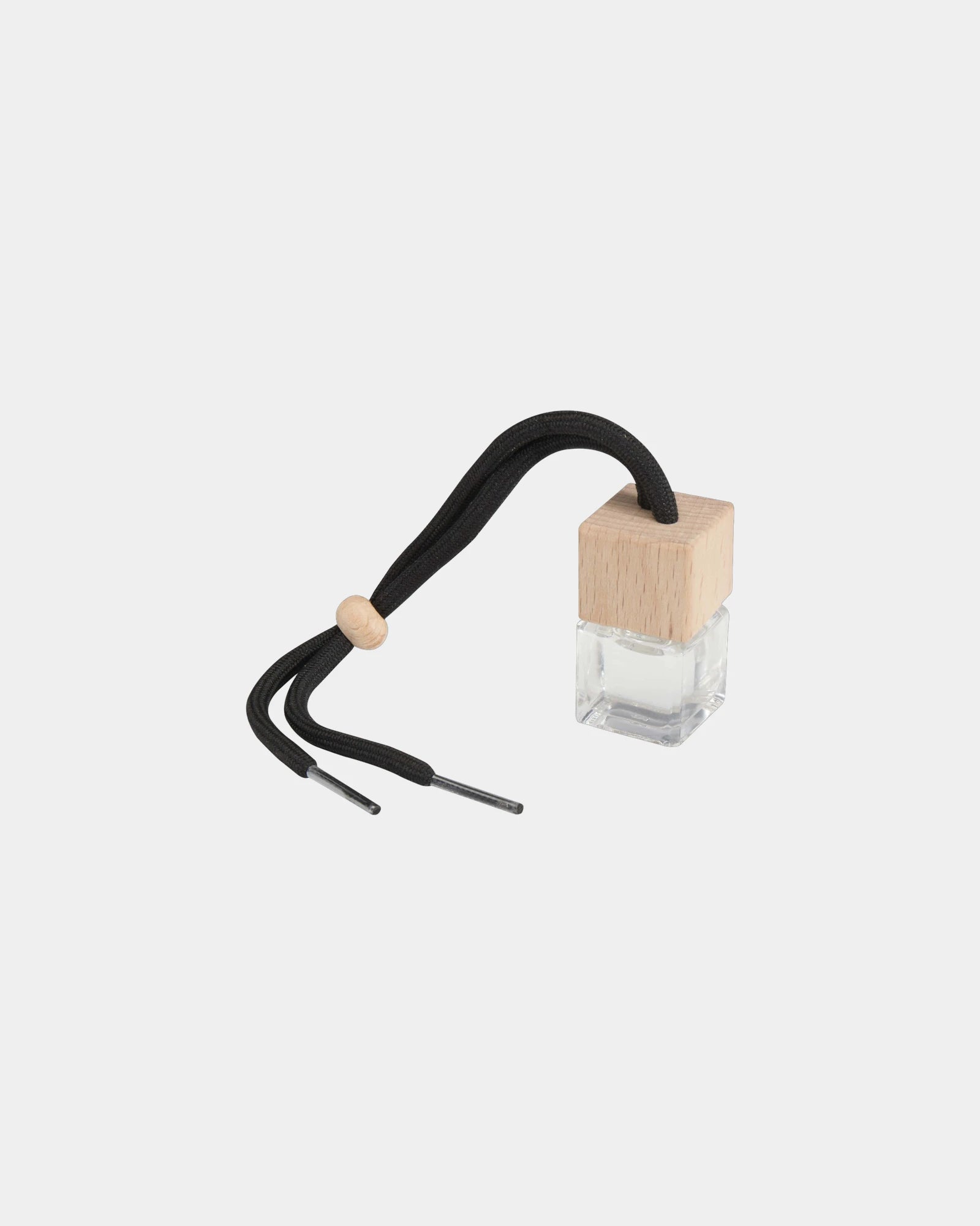 Désodorisant voiture bois hêtre 8ml à personnaliser - Noir