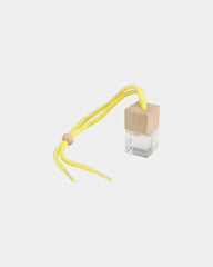 Désodorisant voiture bois hêtre 8ml à personnaliser - Jaune