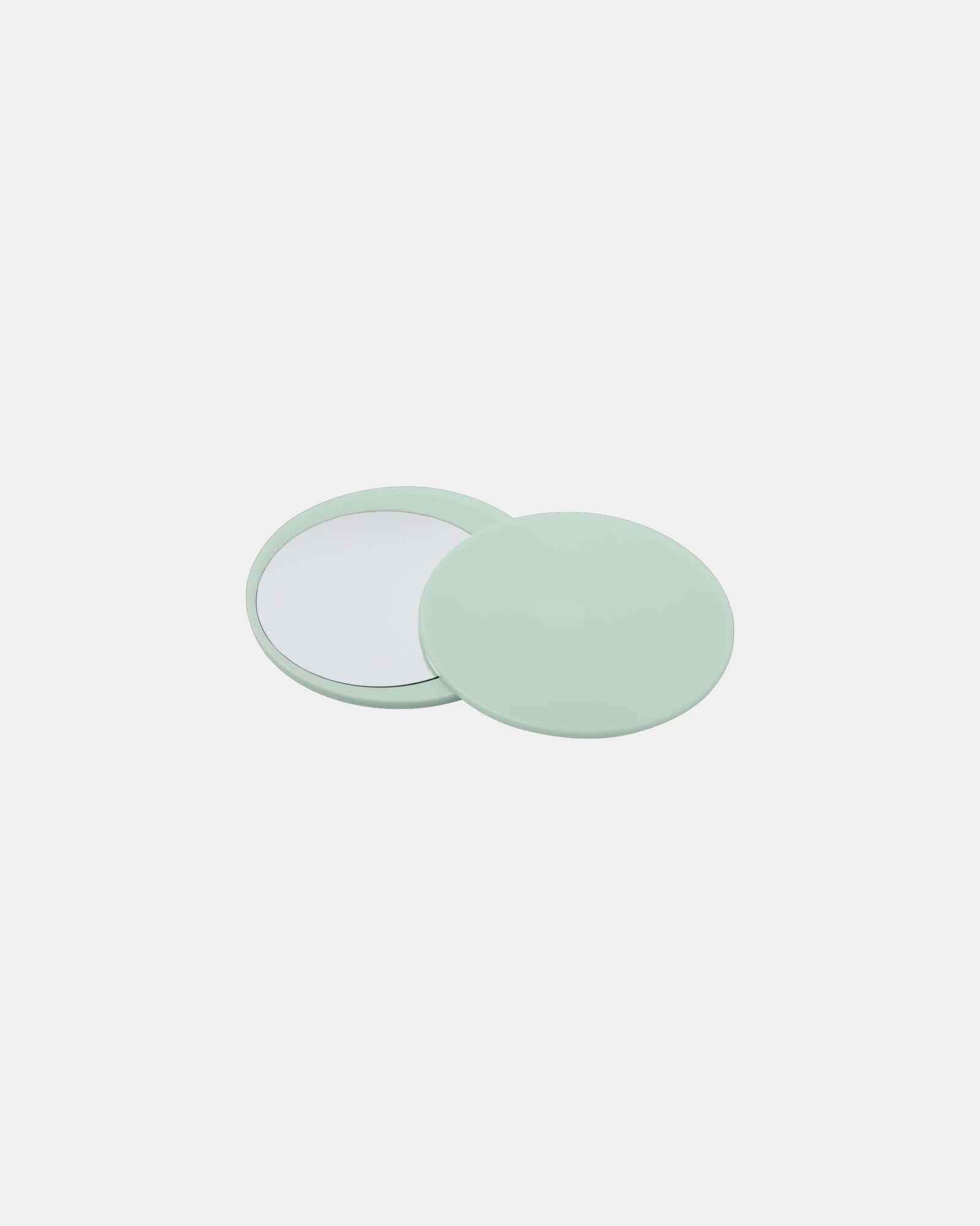 Miroir de maquillage recyclé Glider à personnaliser - Vert Brume