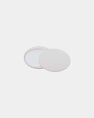 Miroir de maquillage recyclé Glider à personnaliser - Blanc