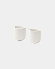 Tasses à expresso céramique 90 ml à personnaliser - Blanc