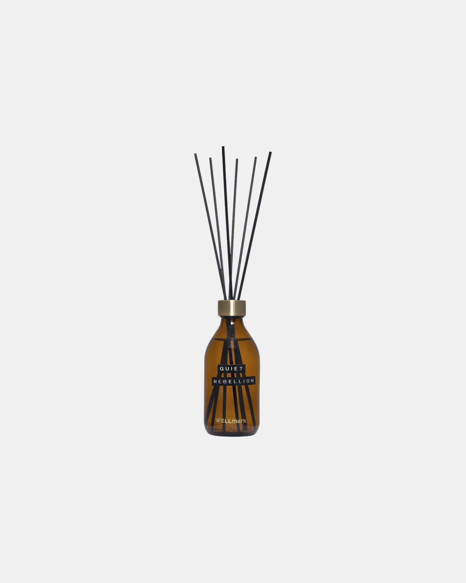 Bâtonnets parfumés verre Wellmark 200 ml à personnaliser - Marron