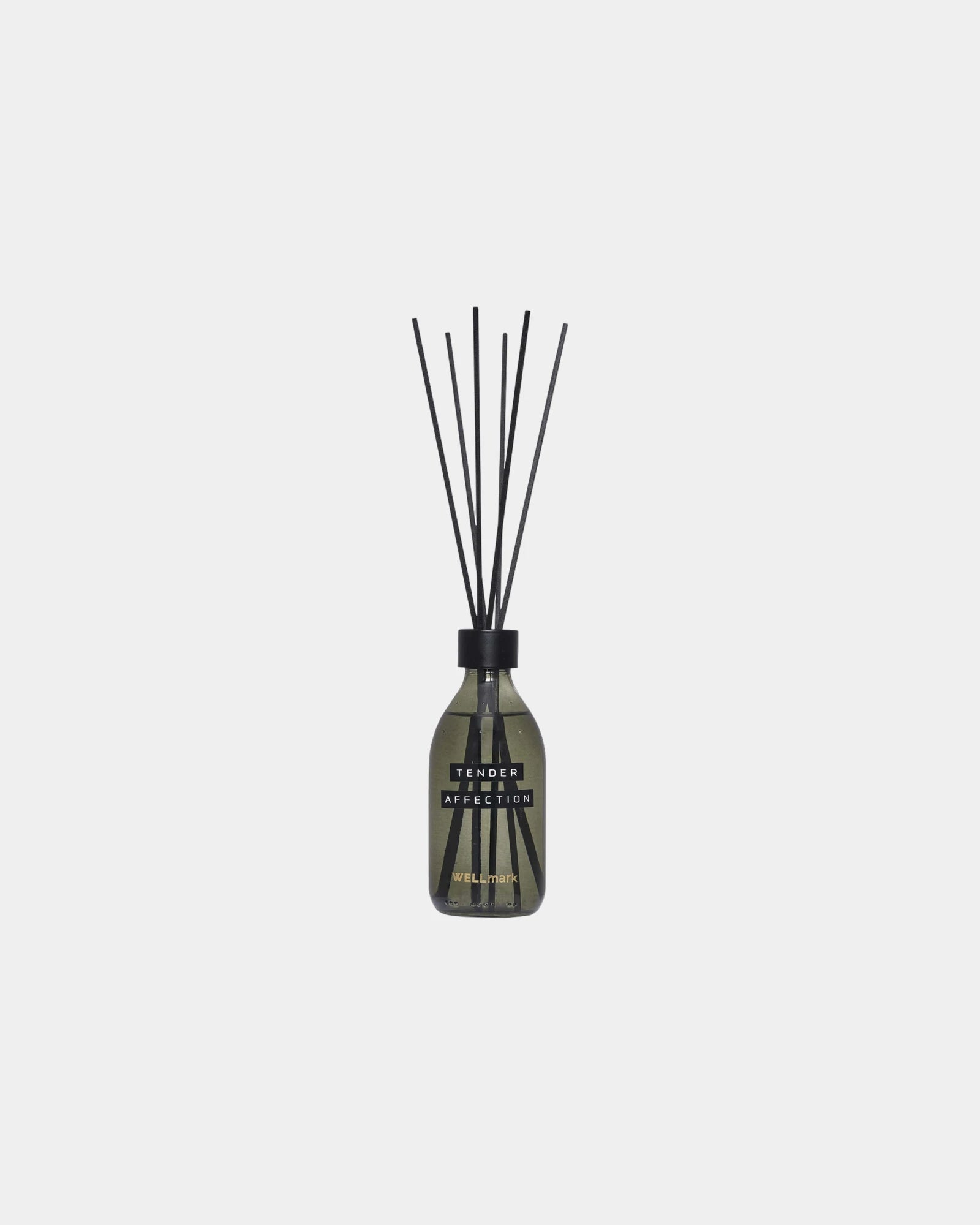 Bâtonnets parfumés verre Wellmark 200 ml à personnaliser - Noir