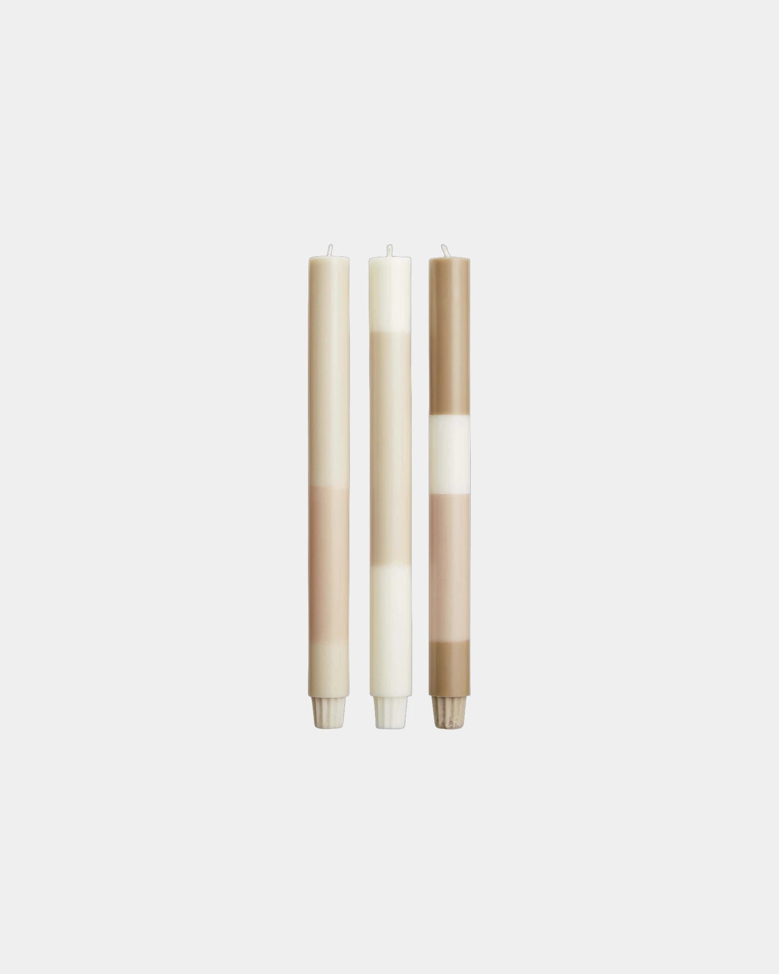 Bougies d’aspect craie Originalhome par lot de 4 à personnaliser - 1
