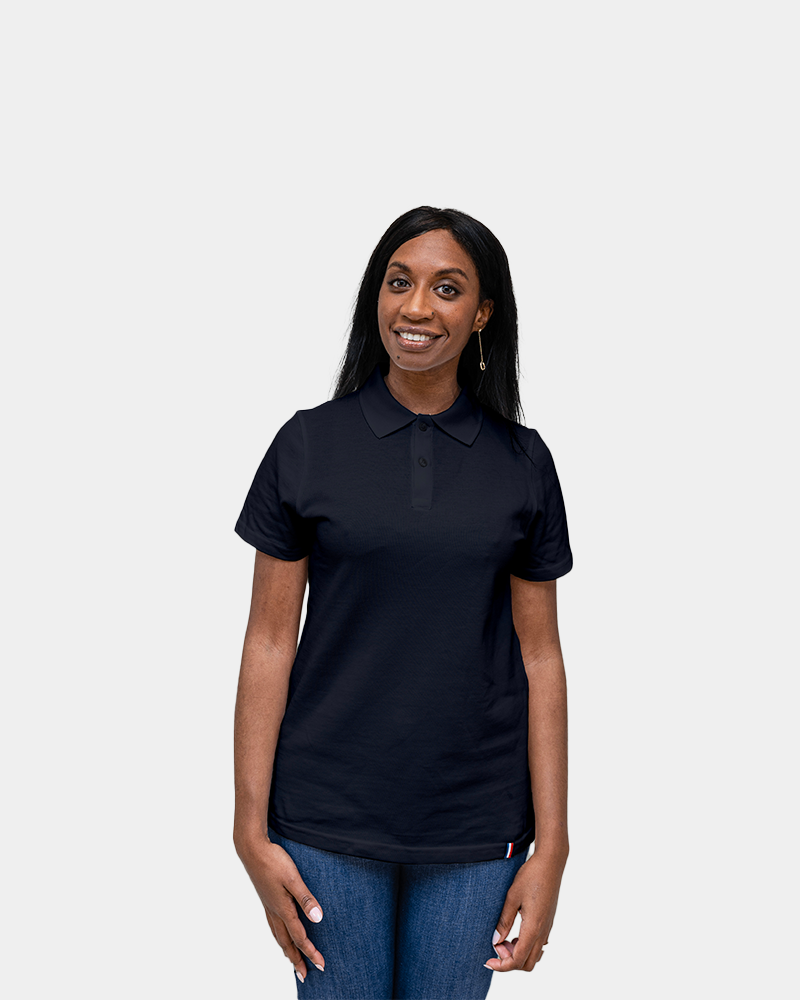 Polo pour femme Made in France personnalisable