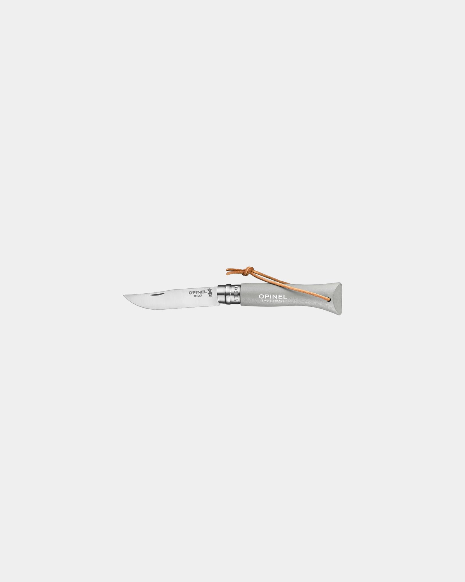 Couteau acier inoxydable Opinel N°06 Baroudeur à personnaliser - Gray