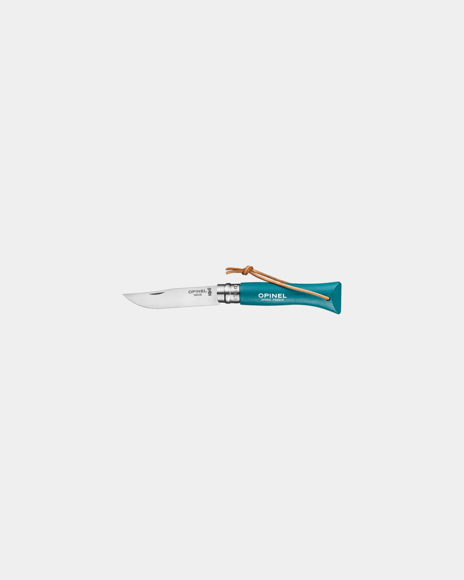 Couteau acier inoxydable Opinel N°06 Baroudeur à personnaliser - Blue