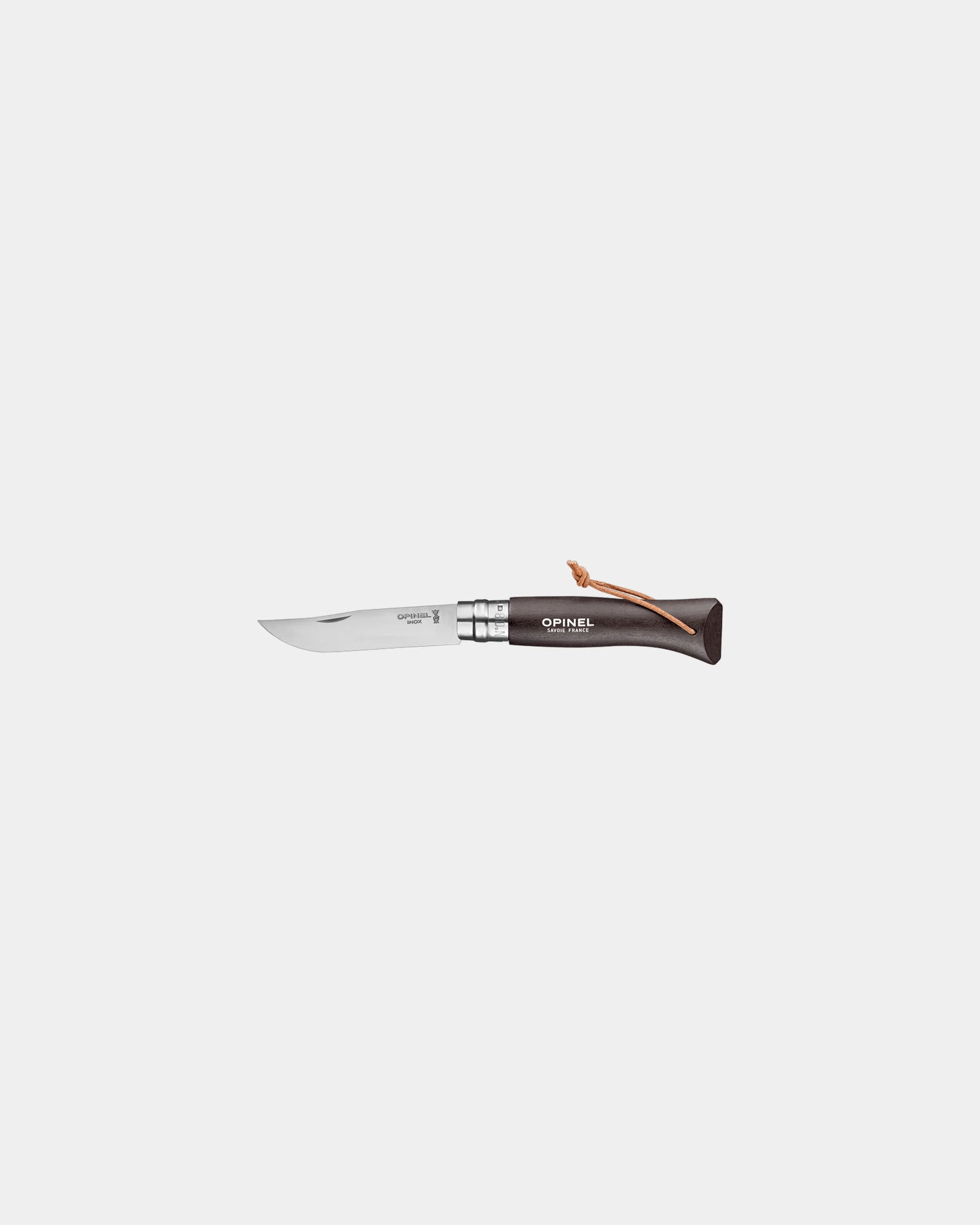 Couteau acier inoxydable Opinel N°06 Baroudeur à personnaliser - Brown
