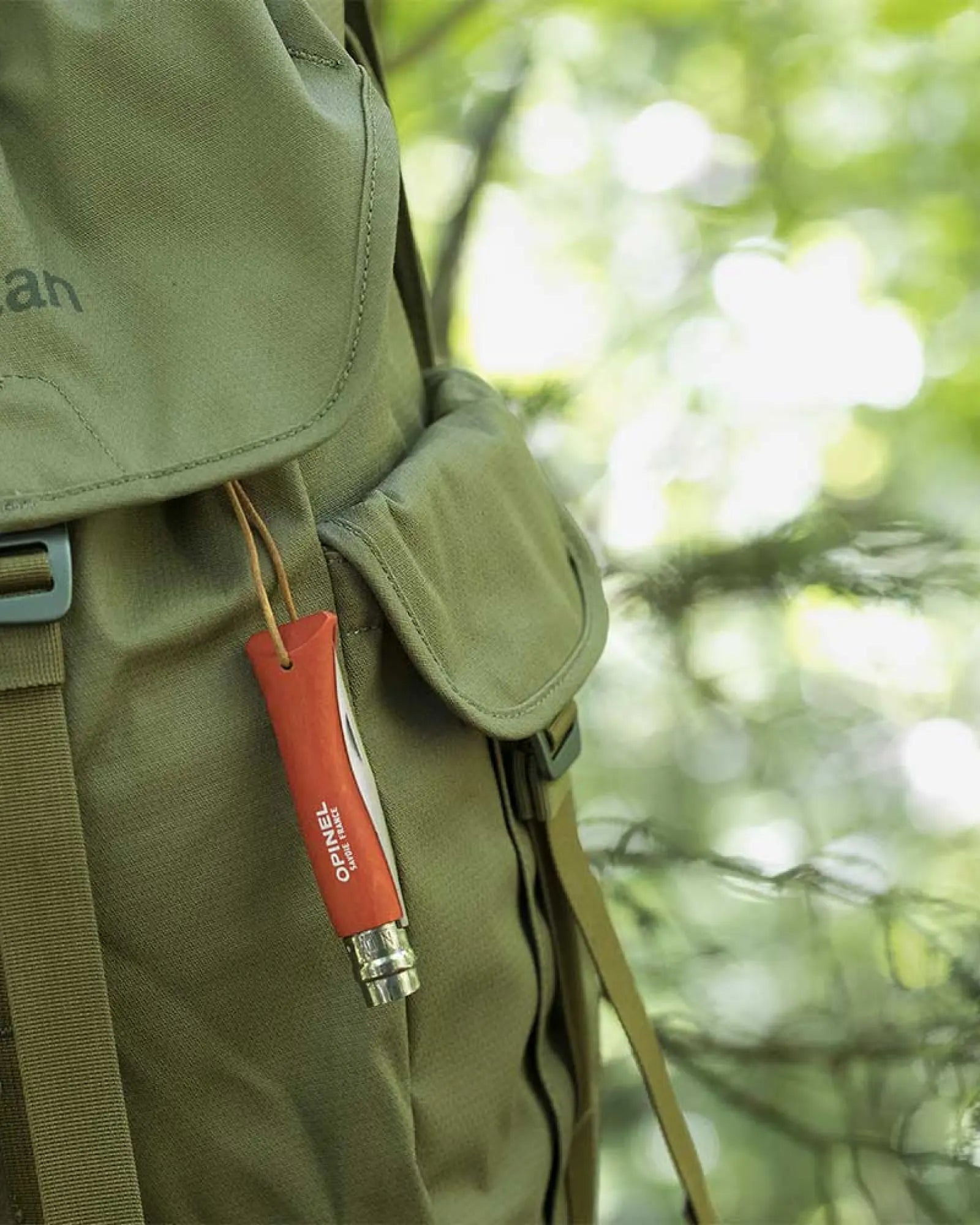 Couteau acier inoxydable Opinel N°06 Baroudeur à personnaliser - 12