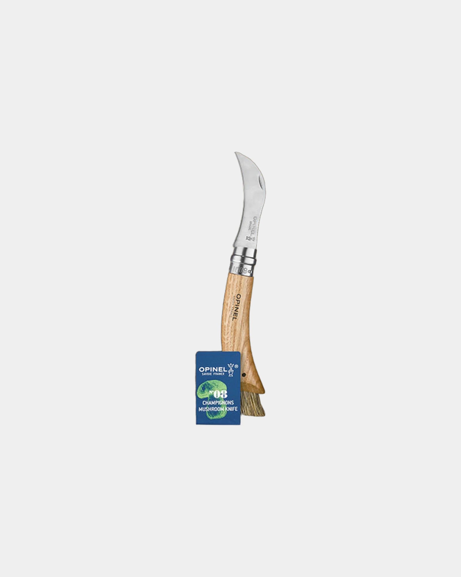 Couteau à champignon acier inox Opinel à personnaliser - Beige
