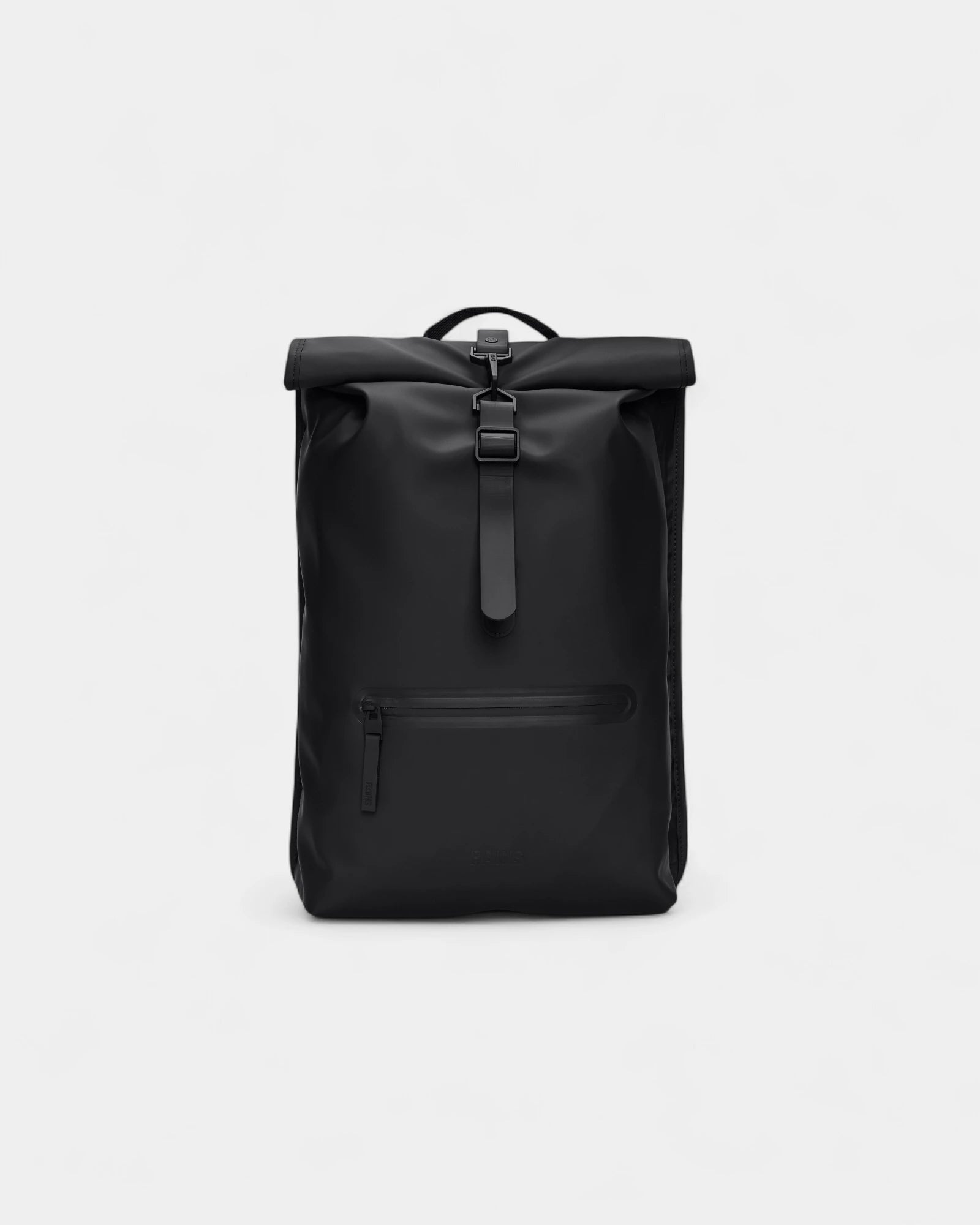 Sac à dos Rains Rolltop Rucksack W3 à personnaliser - Black