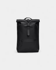 Sac à dos Rains Rolltop Rucksack W3 à personnaliser - Black