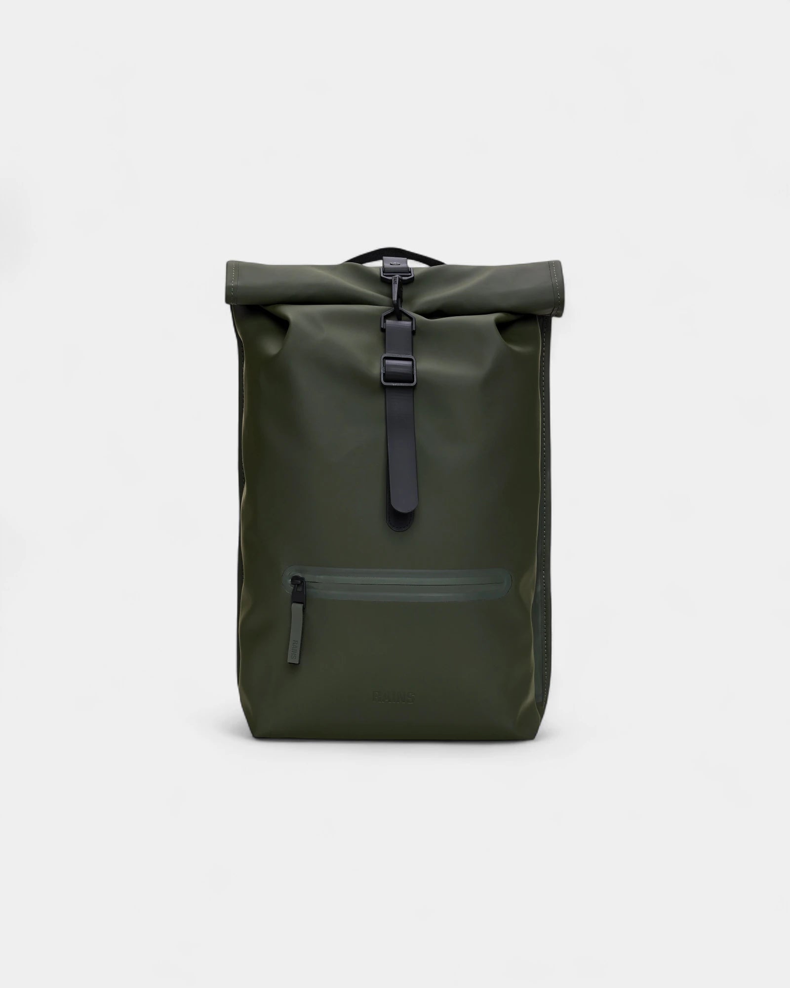 Sac à dos Rains Rolltop Rucksack W3 à personnaliser - Green