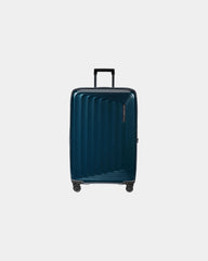 Valise rigide extensible Samsonite Nuon 81 cm à personnaliser - Bleu Foncé