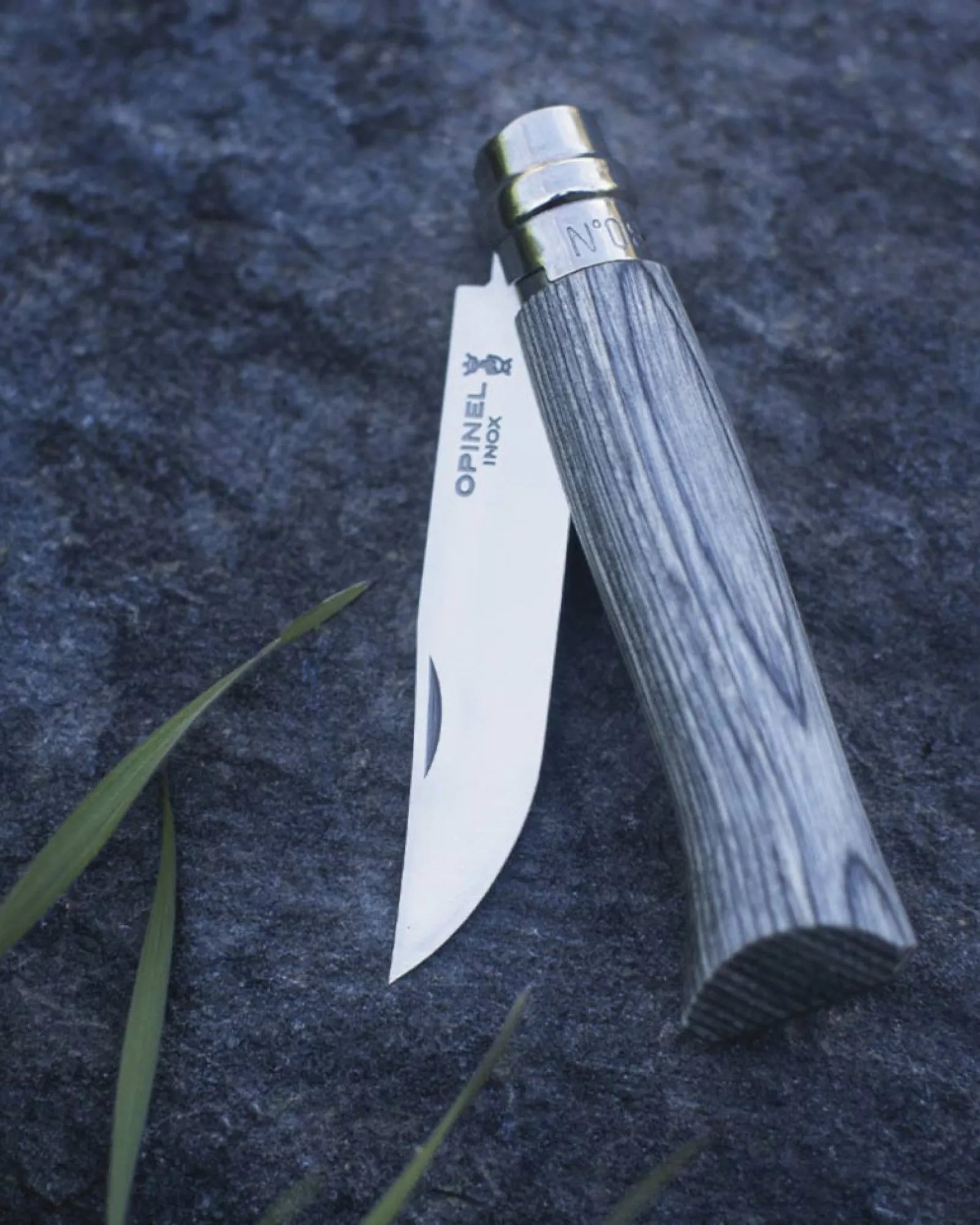 Couteau acier au carbone Opinel N°02 Carbone à personnaliser - 11