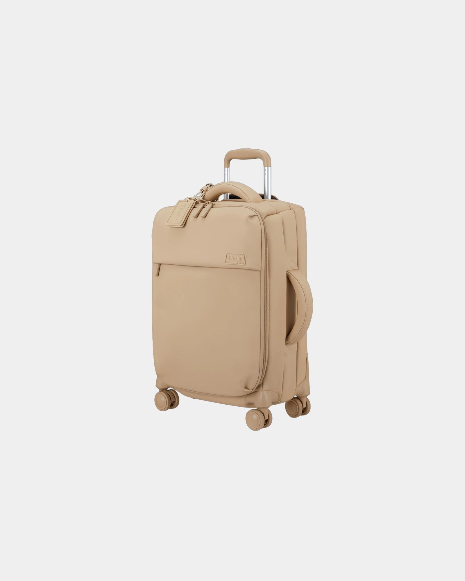 Valise souple polyuréthane Lipault Lost In Berlin 55 cm à personnaliser - Beige