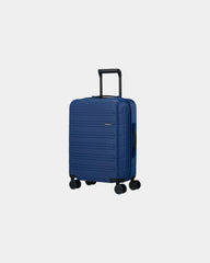 Valise polycarbonate 55 cm American Tourister à personnaliser - Bleu Marine