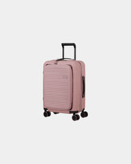 Valise polycarbonate 55 cm American Tourister à personnaliser - Vieux Rose